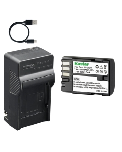Kastar 1-Pack D-Li90 Battery and AC & USB-C Charger Compatible with Pentax K-1 K-3 III K-3 II K-5 II K-5 IIs K-7 645D 645Z DSLR Cameras