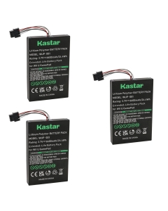 Kastar 3-Pack Replacement Battery, 3.7V 6600mAh, Compatible with Nintendo Wii U Gamepad, Compatible with WUP-001 WUP-003 WUP-010 WUP-012 ARR-002 Gamepad