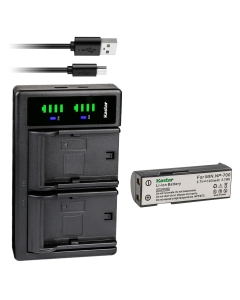 Kastar 1-Pack Battery and LTD2 USB Charger Replacement for Konica NP-700 NP700, Konica Dimage X50, Konica X60, Konica DG-X50-K, DG-X50-R, DG-X50-S