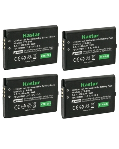 Kastar Battery 4-Pack Replacement for Nintendo 3DS CTR-003 Rechargeable Battery, Nintendo 2DS Game Console, Nintendo 3DS Game Console, Nin 3DS Game Console CTR003