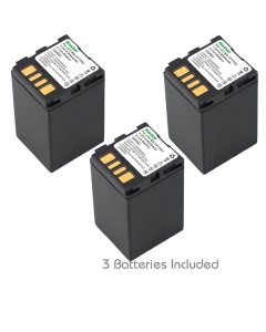 Kastar Battery (3-Pack) for JVC BN-VF733 and JVC GR-D245, GR-D246, GR-D247, GR-D250, GR-D253, GR-D270, GR-D271, GR-D275, GR-D290, GR-D293, GR-D295, GR-D370, GR-D371, GR-D375, GR-D390, GR-D393, GR-D395, GR-D396, GR-D450, GR-D570, GR-D645, GR-D650, GR-DF450