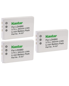 Kastar 3-Pack Battery Replacement for Logitech 1903040000 190304-200 190304200 190304-2000 1903042000 1903042001 815000037 994000033 F12440023 HHD10010 K43D M36B M41B MSE10007 NC1002 NTA2340