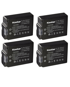 Kastar 4-Pack EN-EL21 Battery Replacement for Nikon EN-EL21 ENEL21 Battery, Nikon MH-28 MH28 Charger, Nikon 1 V2 Digital Camera, Nikon 1V2 Digital Camera