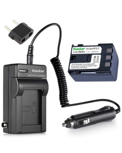 Kastar Battery and Charger for Canon BP-2L12 BP-2L13 BP-2L14 NB-2L12 and Canon Elura 40 45 50 60 65 70 80 85, ZR100 ZR200 ZR300 ZR400 ZR500 ZR600 ZR700 ZR800 ZR830 ZR850 ZR900 ZR930 ZR950 ZR960