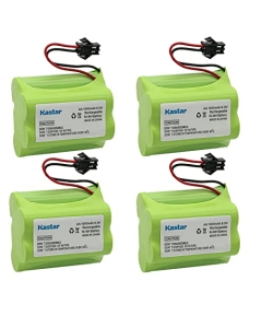 Kastar 4-Pack Ni-MH Battery 6V 1600mAh Replacement for Amphibious Stunt RC Car, RC Stunt Car, Q60 Q61 1/16 Military RC Truck SL01, Electric Tools