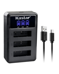 Kastar LCD Dual Slim Charger Replacement for Sony NP-BX1 Cyber-shot DSC-HX50VDSC-HX300DSC-RX1DSC-RX1RDSC-RX100 RX100 II RX100M II RX100 III RX100M3 WX300HDR-AS10 AS15 AS30V AS100V AS100VR CX240 Camera