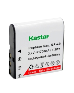 Kastar Li-Ion battery NP-40 for HP V5060H, HP V5061U digital camcorder