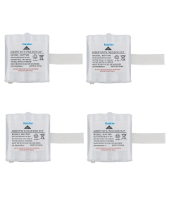 Kastar 4-Pack BATT6RW Battery Compatible with ULBATT6R COM-6R COM6R FRS-006-NH FRS006NH 6R-US 6RUS ARAD0142 RBZ303MI Two Way Series