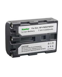 Kastar Battery for Sony NP-FM50 NP-FM55 and Sony DCR-TRV330 DCR-TRV340 DCR-TRV350 Sony HDR-HC1 HDR-SR1 HDR-UX1, Sony MVC-CD200 MVC-CD250 MVC-CD300 MVC-CD350 MVC-CD400 MVC-CD500 Video Walkman GV-D100