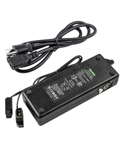 Kastar BP-Z75W Dual D-Tap Charger with 4-pin XLR DC Compatible with Blackmagic Design BMPCC 4K, BMPCC 6K Pro, URSA Mini Pro 4.6K, URSA Mini Pro 4.6K G2, URSA Mini 4K, URSA Mini 4.6K Cinema Camera