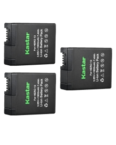 Kastar 3-Pack Replacement Battery 3.85V 1900mAh Compatible with GoPro HERO13 Black Camera (Enduro Battery Type)