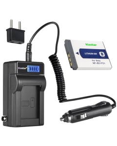 Kastar 1-Pack NP-BD1 Battery and LCD AC Charger Compatible with Sony Cyber-Shot DSC-T90, Cyber-Shot DSC-T200, Cyber-Shot DSC-T300, Cyber-Shot DSC-T500, Cyber-Shot DSC-T700 Cameras