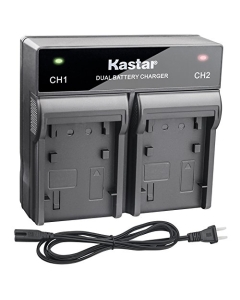 Kastar Fast Dual Charger Replacement for Sony NP-F970 Pro NP-F990 NP-F975 NP-F970 NP-F960 NP-F950 NP-F930 NP-F770 NP-F750 NP-F730 NP-F570 NP-F550 NP-F530 NP-F330 Battery and LED Video Light