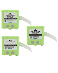 Kastar 3-Pack Battery Replacement for Midland BATT8R, Motorola BNH370 KEBT072 KEBT 072 KEBT072A KEBT-072-A KEBT-072-B M370H1A TalkAbout FV700R TalkAbout SX700 SX700R TalkAbout SX700R TalkAbout SX710