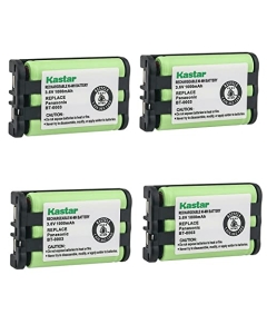 Kastar 4-Pack Battery Replacement for Uniden BBTY0545001, BT0003, TCX-440, WIN1200, UIP1869V, Radio Shack 23003, 435862-BASE, 23-003, 43-3868, 43-5862 Base, CS90600, CS-90600, Rayovac RAYBT3, RAY-BT3