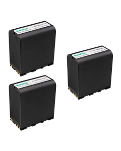 Kastar Battery 3-Pack Replacement for Leica GEB241, GEB242, GEB243, 971703, 993975 Battery, Leica ScanStation C10 Laser Scanner, Leica ScanStation P20 Laser Scanner, Leica 3D Lasers Scanner