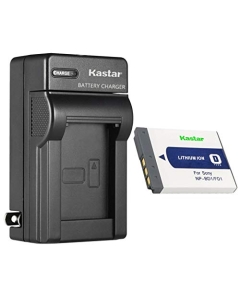 Kastar 1-Pack Battery and AC Wall Charger Replacement for Sony NP-BD1 FD1 Battery, Sony BC-CSD BC-CS3 Charger, Sony Cyber-shot DSC-TX1, Cyber-shot DSC-G3, Cyber-shot DSC-T2, Cyber-shot DSC-T70 Cameras