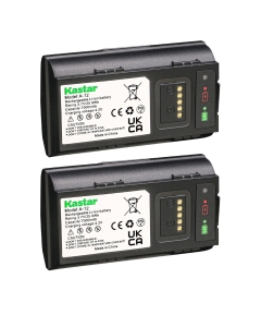 Kastar A12 Battery 2-Pack 3.7V 7000mAh Replacement for Arlo A-12 308-50025-03 A6E31BA7014F7 VMA2400 AVD2001 AVD2001B FC9C98018288 ABY11CKS016CD 272-50114-01, Arlo Essential Wire-Free Video Doorbell