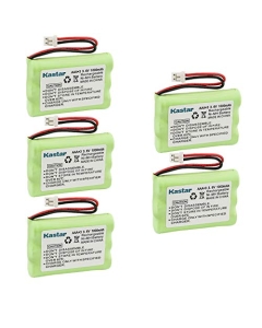 Kastar 5-Pack AAAX3 3.6V PH 1000mAh Ni-MH Battery for Motorola MBP33, MBP36 MBP36PU Baby Monitor, TFL3X44AAA900 CB94-01A and Graco 2795DIG1, 2791, 2796VIB1, TMK NI-MH, iMonitor Vibe