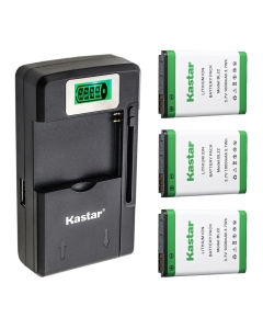 Kastar 3-Pack BL22 Battery and Charger Compatible with Retevis BL19 RT22 RT22S RT15 RT19 RT619 RT622 RT22X RT22P DT22 Two Way Radio