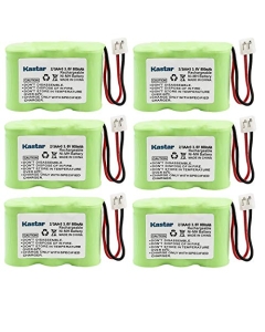 Kastar 6-PACK Ni-MH Rechargeable Battery Compatible with Vtech IA5870 IA5882 GZ2334 GZ2434 GZ2436 GZ2437 GZ2439 GZ2456 GZ2459, AT&T 2422 80-5074-00-00 Lucent 2422 Sanik 3SN-2/3AA30-S-J1 Cordless Phone
