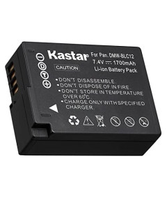 Kastar Battery (1-Pack) Replacement for Panasonic DMW-BLC12 DMW-BLC12E DMW-BLC12PP, Lumix DMC-FZ200, DMC-FZ1000, DMC-G5, DMC-G6, DMC-GH2, Leica BC-DC12 V-Lux 4 V-Lux 5, Sigma fp dp1 dp2 dp3 Quattro