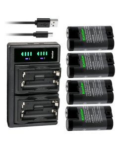 Kastar 4-Pack Battery and LTD2 USB Charger Compatible with Kodak EasyShare Z700, Z740, Z885, Z980, ZD710 Zoom, C1013, C300, C310, C315, C330, C340, C360, C433, C433 Zoom, C503, C513, C530 Camera