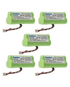 Kastar 5-Pack Battery Replacement for Zebra/Motorola/Symbol Cordless Bluetooth Laser Barcode Scanner, Motorola Symbol 82-67705-01, DS-6878, DS6878-SR, K35466