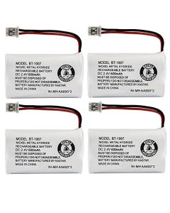 Kastar 4-Pack BT-1007 Battery Replacement for Uniden DECT 6.0 Phone DECT1340 DECT1363B DECT1363W DECT1363B-2 DECT1363W-2 DECT1400 DECT1480-2 DECT1480-3 DECT1480-4 DECT1480-5 DECT1560 DECT1560-2