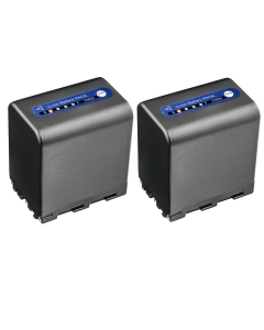 Kastar 2-Pack NP-QM91D Battery 7.4V 5500mAh Replacement for Sony CCD-DVD101 CCD-DVD200 CCD-DVD201 CCD-DVD300 CCD-DVD301 CCD-DVD91 CCD-HC14 CCD-HC15 CCD-HC88 CCD-PC6 CCD-PC8 CCD-PC9 Camcorder
