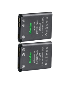 Kastar Battery (2-Pack) for EN-EL10 Battery, MH-63 Charger, Coolpix S60, S80, S200, S210, S220, S230, S500, S510, S520, S570, S600, S700, S3000, S4000, S5100 Cameras