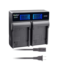 Kastar LCD Rapid Charger Replacement for Canon BP-A30 BP-A60 BP-A65 BP-A90 US 0870C002 Battery, Canon CG-A10 CG-A20 Charger and Canon EOS C200 C200B C220B C300 Mark II C500 PL C500 Mark II C700 XF705