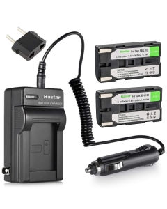 Kastar Battery 2X & AC Travel Charger for Samsung SB-L160 and SC-L520 530 550 600 610 630 650 700 710 750 770 810 VP-W75D VM-B5700 VM-C170 VM-C300 VM-C3700 VP-W80 VP-W80U VP-W87 VP-W87D VP-W90 VP-W97