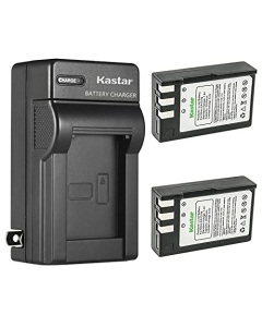 Kastar 2-Pack EN-EL9 Battery and AC Wall Charger Replacement for Nikon EN-EL9 EN-EL9a EN-EL9e Battery, Nikon MH-23 Charger, Nikon BG-2A Battery Grip for Nikon D40/D40x/D60/D3000/D5000 DSLR Camera