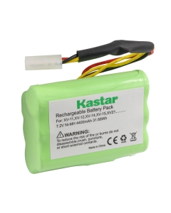 Kastar XV11 Battery (1 Pack), Ni-MH 7.2V 4400mAh, Replacement for Neato XV-11 XV-12 XV-14 XV-15 XV-21 XV-25, XV Essential, XV Signature Pro Robotic Vacuum Cleaners Neato Battery 945-0005 205-0001