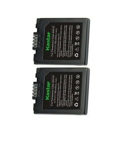 Kastar 2-Pack CGA-S001 Battery Replacement for Panasonic CGA-S001 CGA-S001A/1B CGA-S001E CGA-S001E/1B, CGR-S001 DMW-BCA7 Battery, Leica BP-DC2 Battery, Leica D-LUX Camera