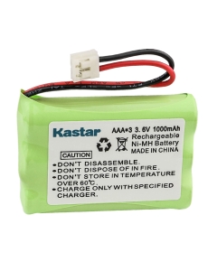 Kastar 1-Pack AAA 3.6V EH 1000mAh Ni-MH Battery for Motorola MD-4260/7101/7151/7161/7251//261/761/781/791/7101/7151/7161 SD4501/4502/4550/4551/4561/4581/D4591 SD7500/7501/7502/7561/7581 etc.