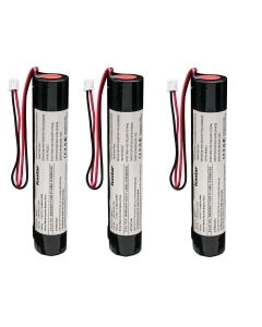 Kastar 3-Pack Ni-MH Battery 3.6V 3.5Ah 12.6Wh Replacement for Yamaha KR4-M4251-000, KR4-M4251-001 ABS, KR4-M4251-002 PLC