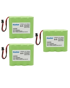 Kastar 3-Pack Ni-MH Battery 4.8V 2100mAh Compatible with DSC BATT2148V 4PH-H-AA2100-S-D22 WS4920HE WTK5504 Wireless Security System Alarm Panel 17000153