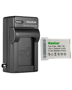 Kastar 1-Pack Battery and AC Wall Charger Replacement for Canon PowerShot G7 X Mark II, PowerShot G7 X Mark III, PowerShot G9 X, PowerShot G9 X Mark II, PowerShot SX620 HS Cameras