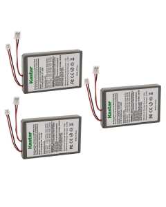 Kastar 3-Pack Battery Replacement for Sony LIP1522/KCR1410, PlayStation 4 Slim PS4-A pro Dualshock 4 Battery, Sony PlayStation 4 DualShock 1st Gen 4 V1, PlayStation 4 DualShock 2nd Gen 4 V2