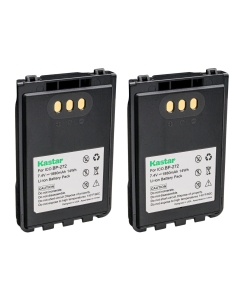 Kastar 2-Pack BP272 Battery Replacement for Icom BP-271 Icom BP-272Li Battery, Icom IC-31A, Icom IC-31E, Icom IC-51A, Icom IC-51E, Icom ID-52, Icom IC-705 Two Way Radios