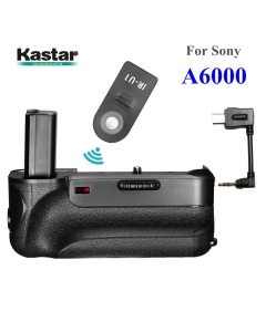 Kastar Infrared Remote Control Professional Vertical Battery Grip (Built-in 2.4G Wireless Control) for Sony ILCE-A6000 / A6000 Digital SLR Camera