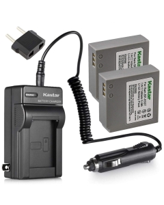Kastar 2 Pack Battery +Charger for Samsung IA-BP85ST IA-BP85NF HMX-H100 HMX-H104 HMX-H105 HMX-H106 SC-HMX10 HMX20C SC-MX10 SC-MX20 SMX-F30 SMX-F33 SMX-F34 VP-HMX08 VP-HMX10 VP-MX10 VP-MX20 VP-MX25