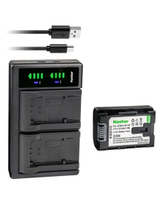 Kastar 1-Pack BN-VG107 Battery and LTD2 USB Charger Replacement for JVC LY37166-002B LY37166-002C AA-VG1EUM AA-VG1U AA-VG1US AA-VG1USM GZ-E10 GZ-E100 GZ-E180 GZ-E200 GZ-E200AU GZ-E200BU GZ-E200RU