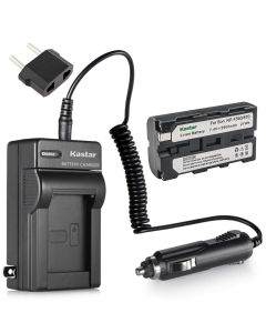 Kastar Battery (1-Pack) + Charger Replacement for Sony NP-F570 NP-F550 NP-F530 CCD-RV100 CCD-SC5 CCD-SC9 CCD-TR1 CCD-TR215 CCD-TR940 Camcorder, CN-126 CN-160 CN-216 CN-304 YN 300 VL600 LED Video Light