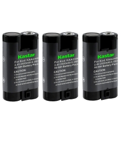 Kastar 3-Pack NH-10 NH10 Battery Replacement for Fujifilm FinePix A310 Zoom, FinePix A330, FinePix A330 Zoom, FinePix A340, FinePix A340 Zoom, FinePix E500, FinePix E500 Zoom, FinePix E510 Camera