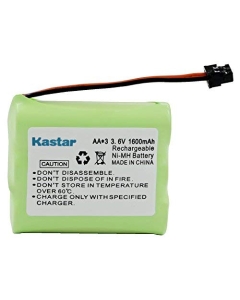 Kastar High Capacity Cordless Phone Battery Replacement for Uniden BT800 BT-800 BT-905 BP-800 BP-905, GE TL-96560, Cobra, Panasonic HHR-P505 P-P501 P-P504 P-P508 P-P510, Sharp, Sony BP-T18 BP-T24