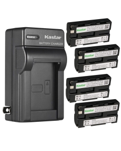Kastar 4-Pack Line6 Battery and AC Wall Charger Replacement for Line 6 JTV James Tyler Variax, Standard Variax, JTV 59, JTV-59P, JTV-59US, JTV 69, JTV-69S, JTV-69US, JTV 89, JTV-89F, JTV-89US