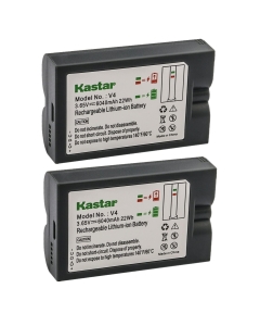Kastar 2-Pack V4 Battery Replacement for Ring V4 Battery, Ring 8AB1S7 Battery, Ring Doorbell 2, Ring Video Doorbell 2 3 Camera, Ring Door View Cam, Ring Spotlight Cam V4